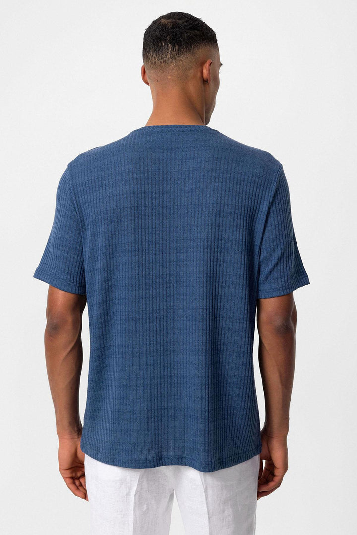 ANT Crew Neck Ribbed Men's T-Shirt - Ciudad de Allende