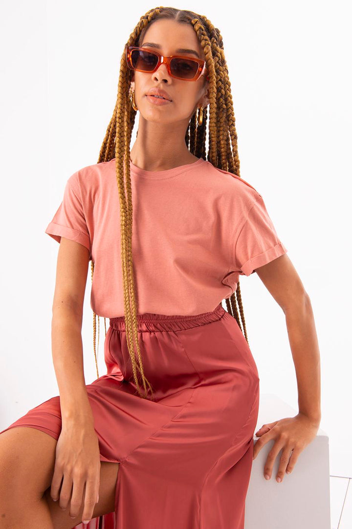 BSL Women Round Neck Short Sleeve T-Shirt - Pescara