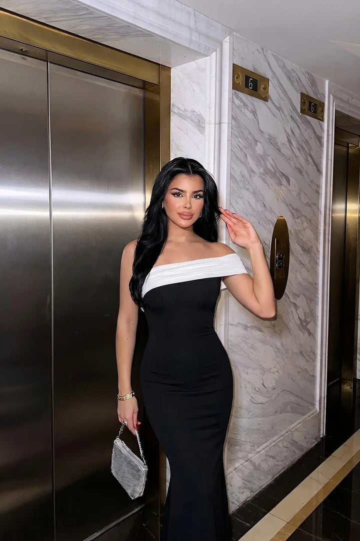 EYY Women Black Basic Long Dress - Fulham