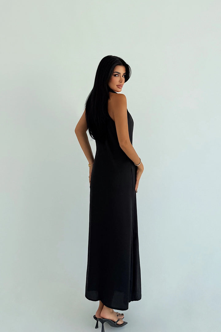 EYY Women Black Constas Accessory Detail Dress - Ocala