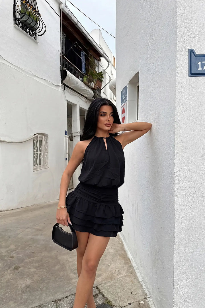 EYY Women Black Heloise Mini Dress - Coyuca de Catalán