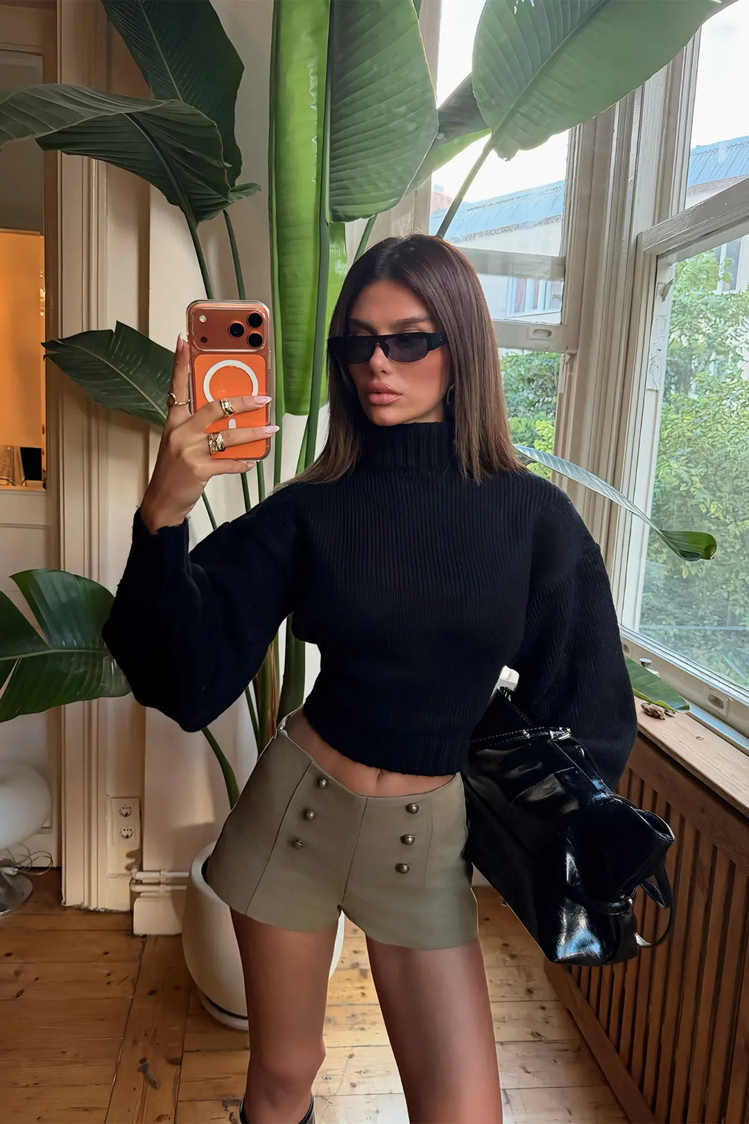 EYY Women Black Knit Sweater - Leesburg
