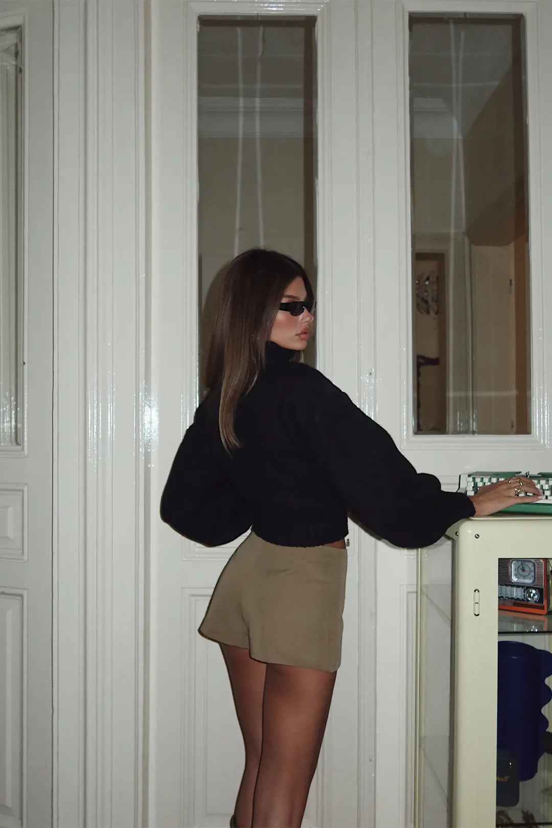 EYY Women Black Knit Sweater - Leesburg