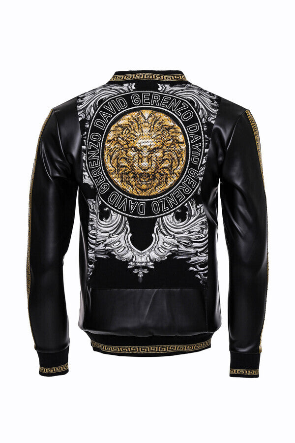 WSS Black Leather Touch Seasonal Coat  - Marijampolė