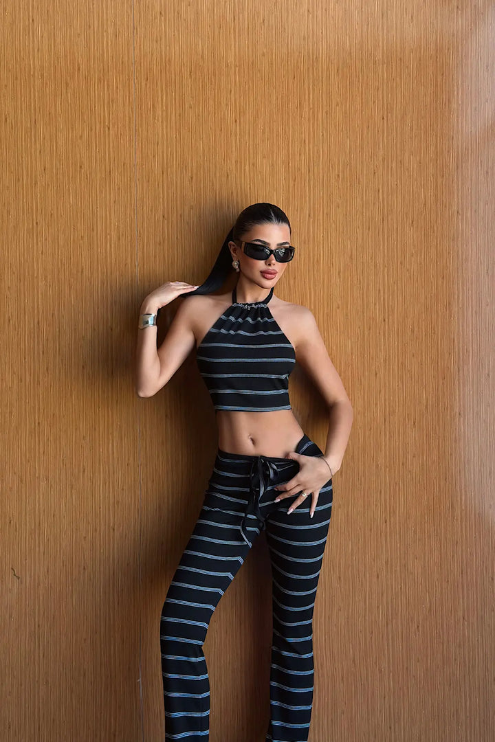 EYY Women Black Pants Set - La Laguna