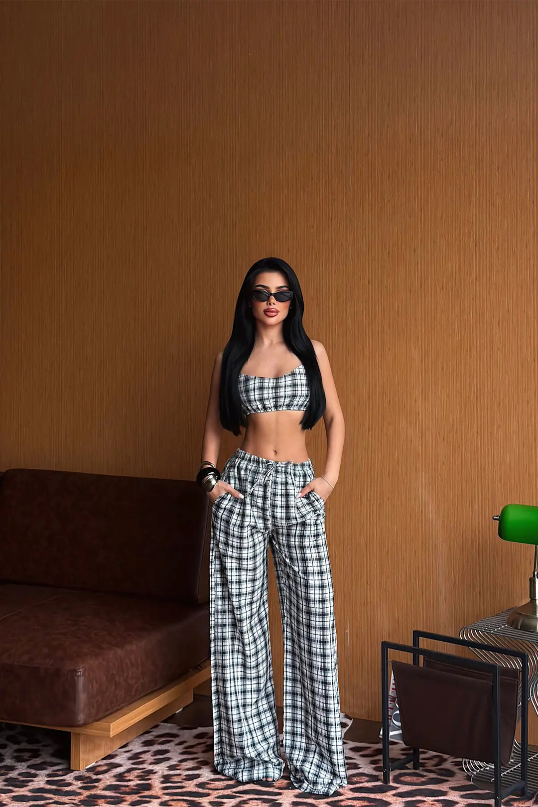 EYY Women Black Pants Set - North Bethesda