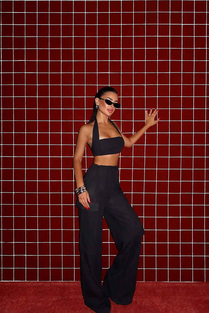 EYY Women Black Pants Set - Wokingham