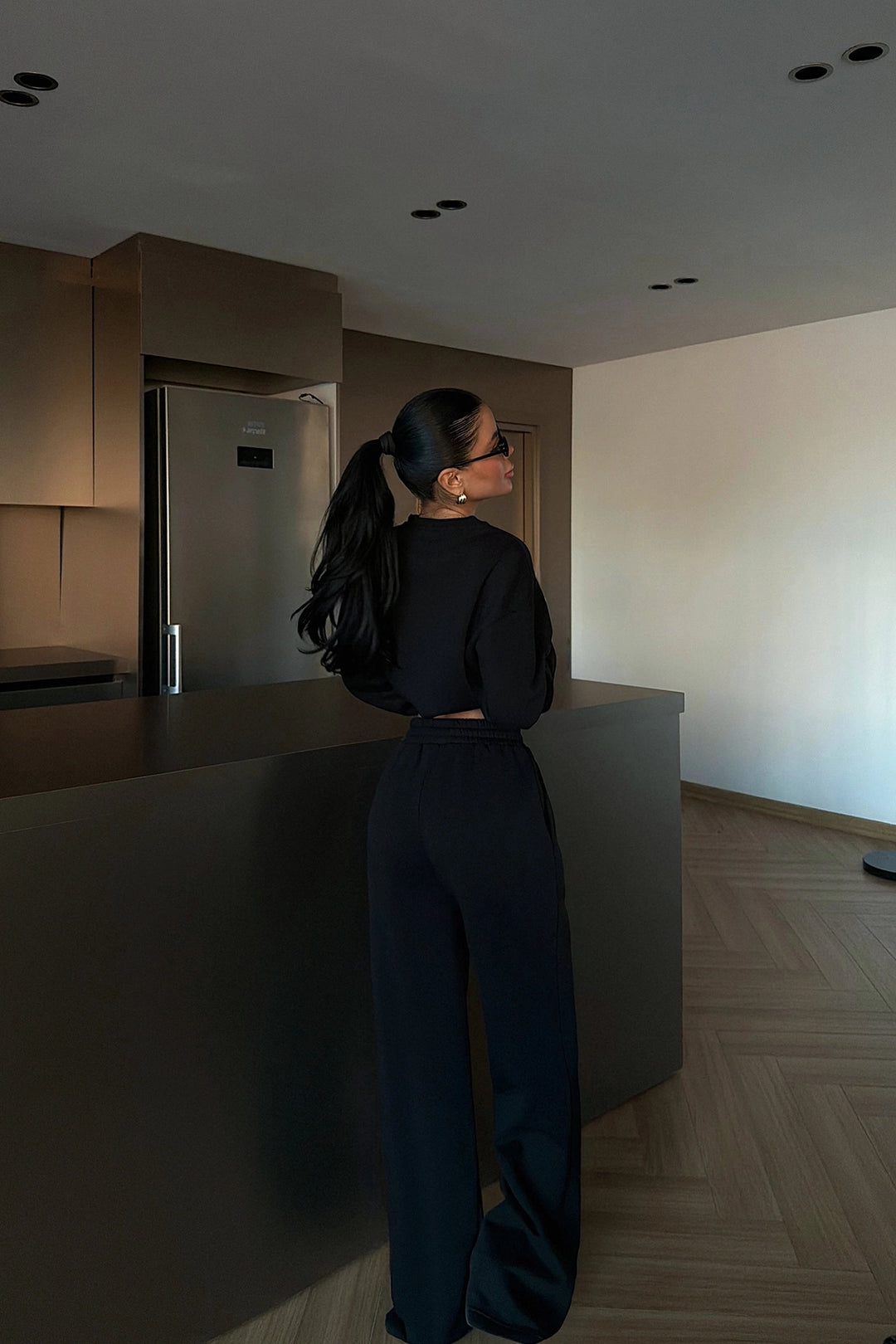 EYY Women Black Easport Tracksuit - Spoleto