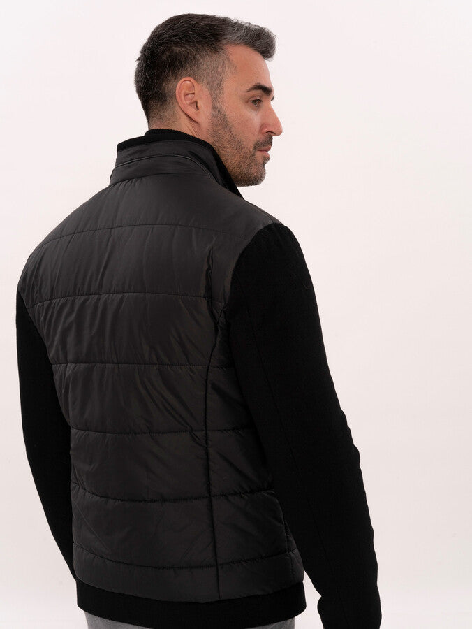 WSS Black Quilted Men Coat  - Waipahu