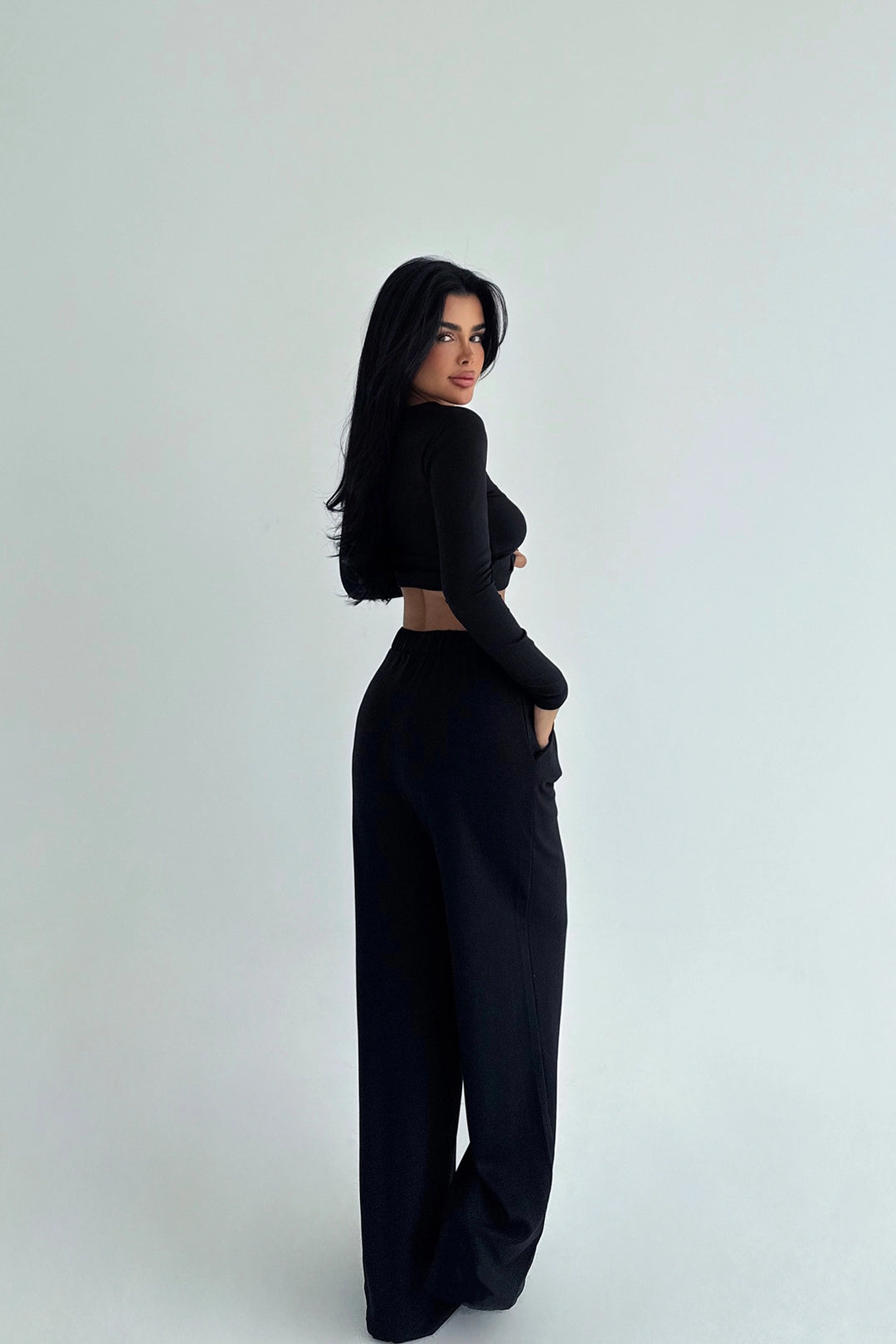 EYY Women Siyah Rapha Üst ve Alt Takımı - Spoleto