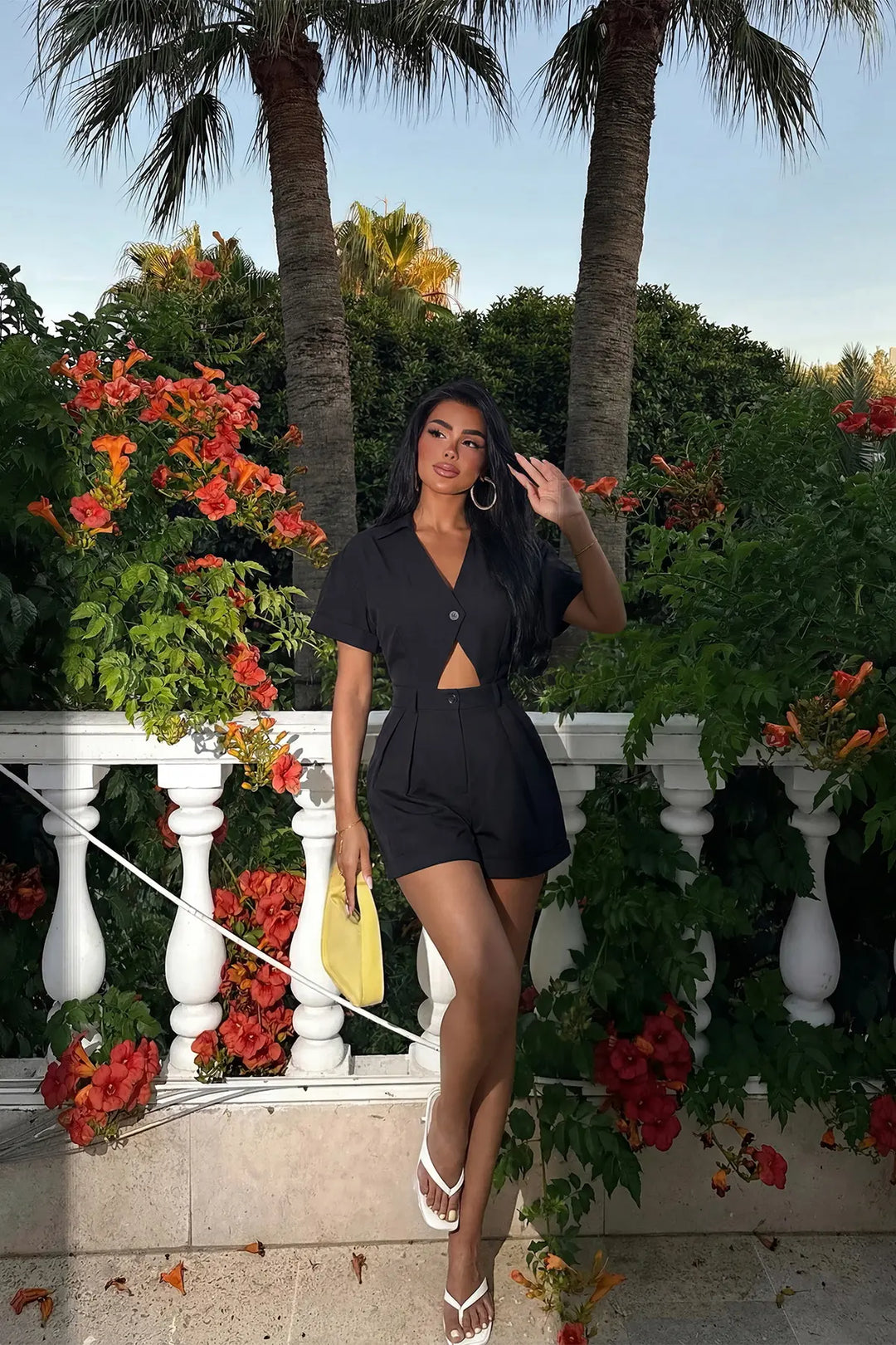 EYY Women Black Short Jumpsuit - Jiquílpan de Juárez