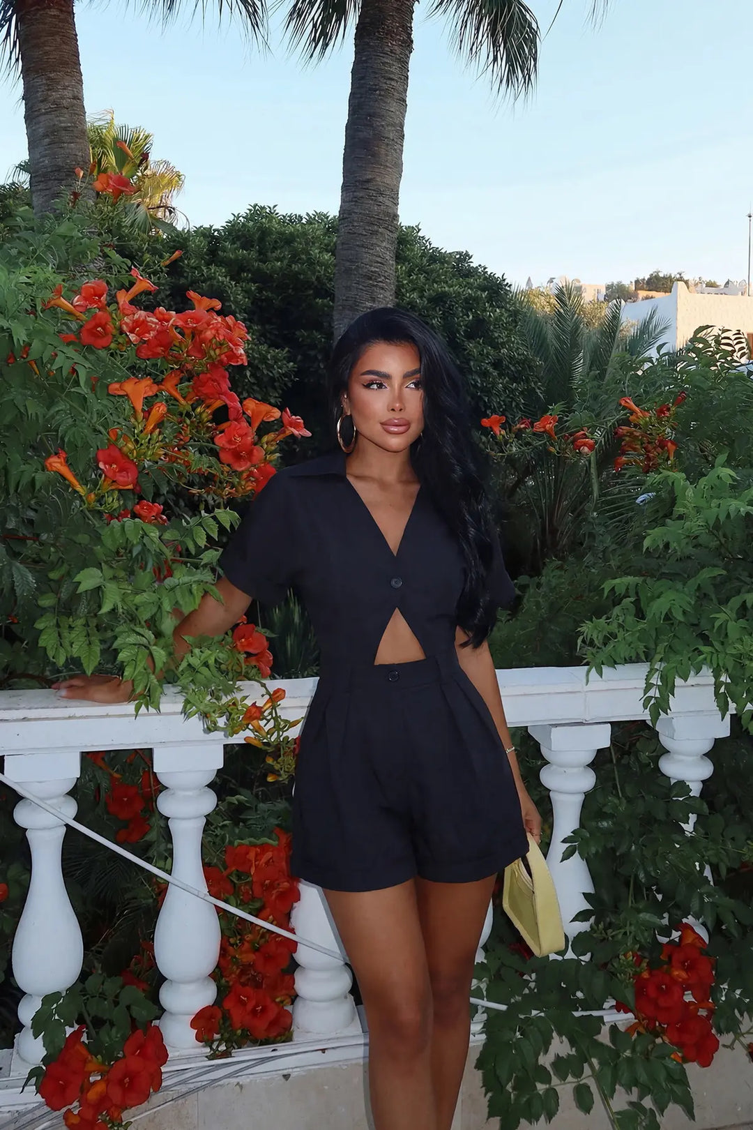 EYY Women Black Short Jumpsuit - Jiquílpan de Juárez