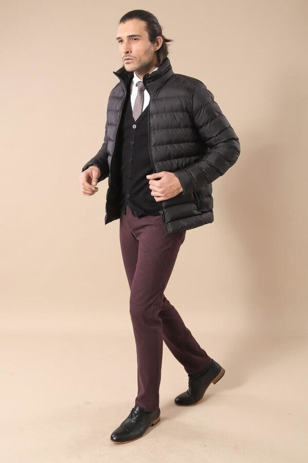 WSS Black Short Men Down Jacket  - Columbia