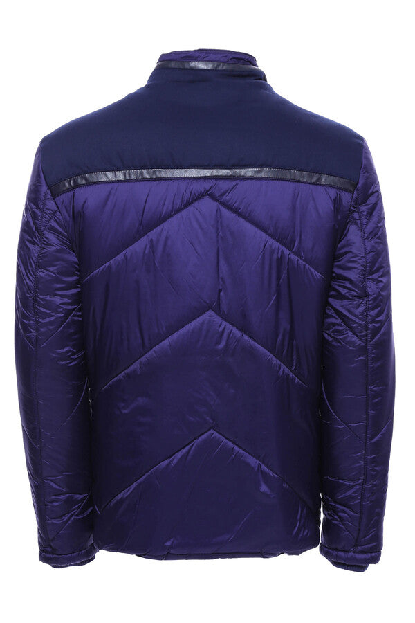 WSS Blue Quilted Down Coat  - Singen