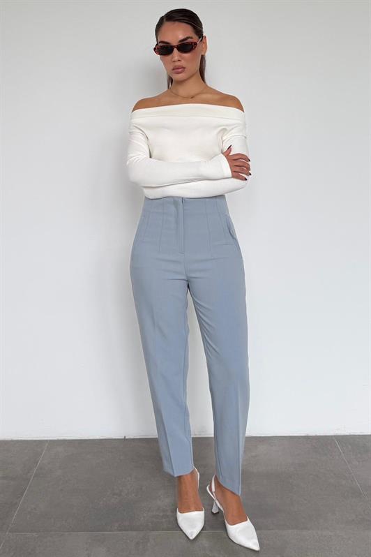 MDX Beyaz Kadın Off Shoulder Uzun Kollu Bluz MG2567 - Brisbane