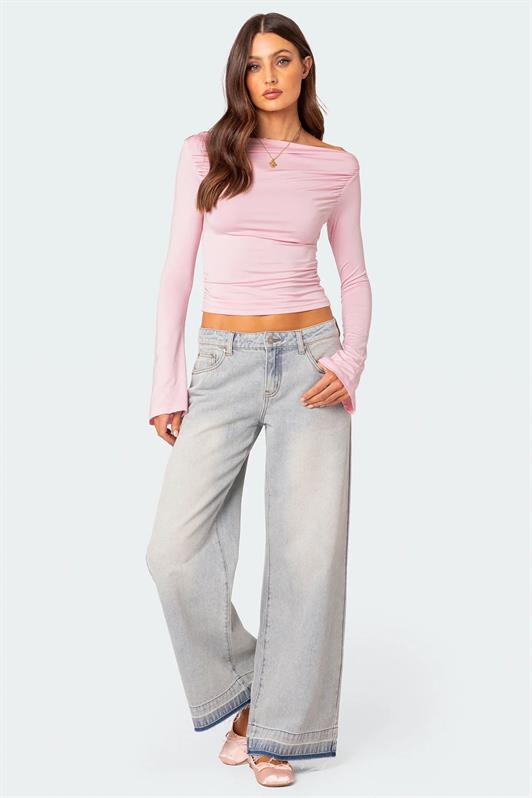MDX Pink Boat Neck Women's Bodysuit MG2040 - Bern