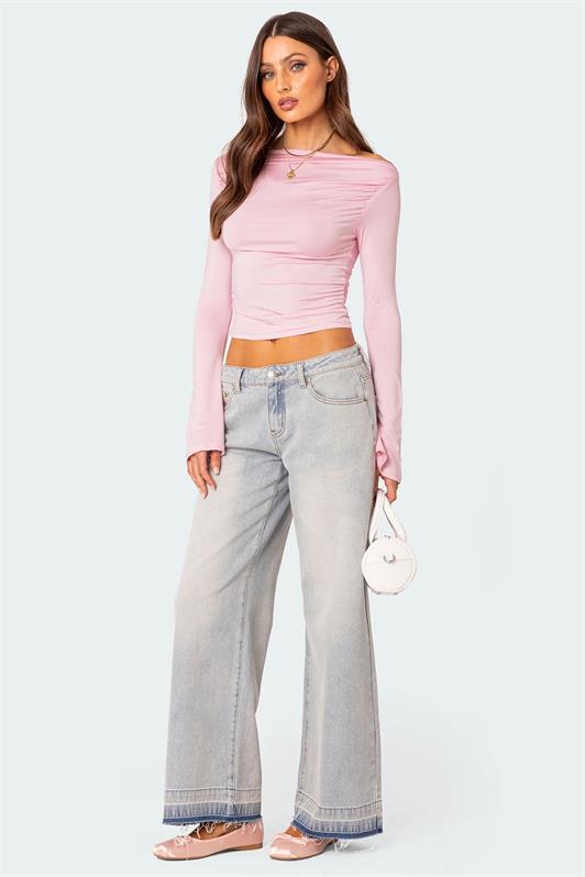 MDX Pink Boat Neck Women's Bodysuit MG2040 - Bern