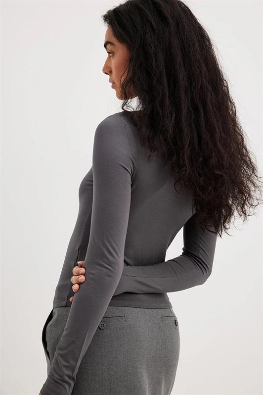 MDX Smoke Boat Neck Basic Women's Bodysuit MG1997 - Charleroi