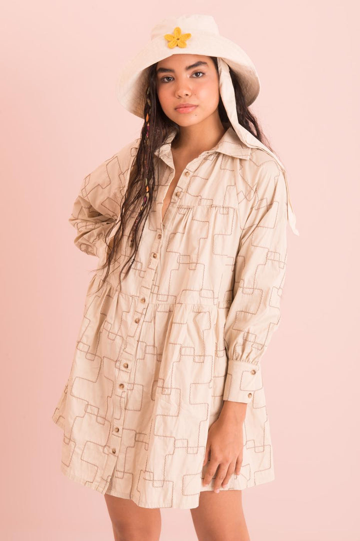 BSL Women Oversized Shirt Dress  - Bournemouth