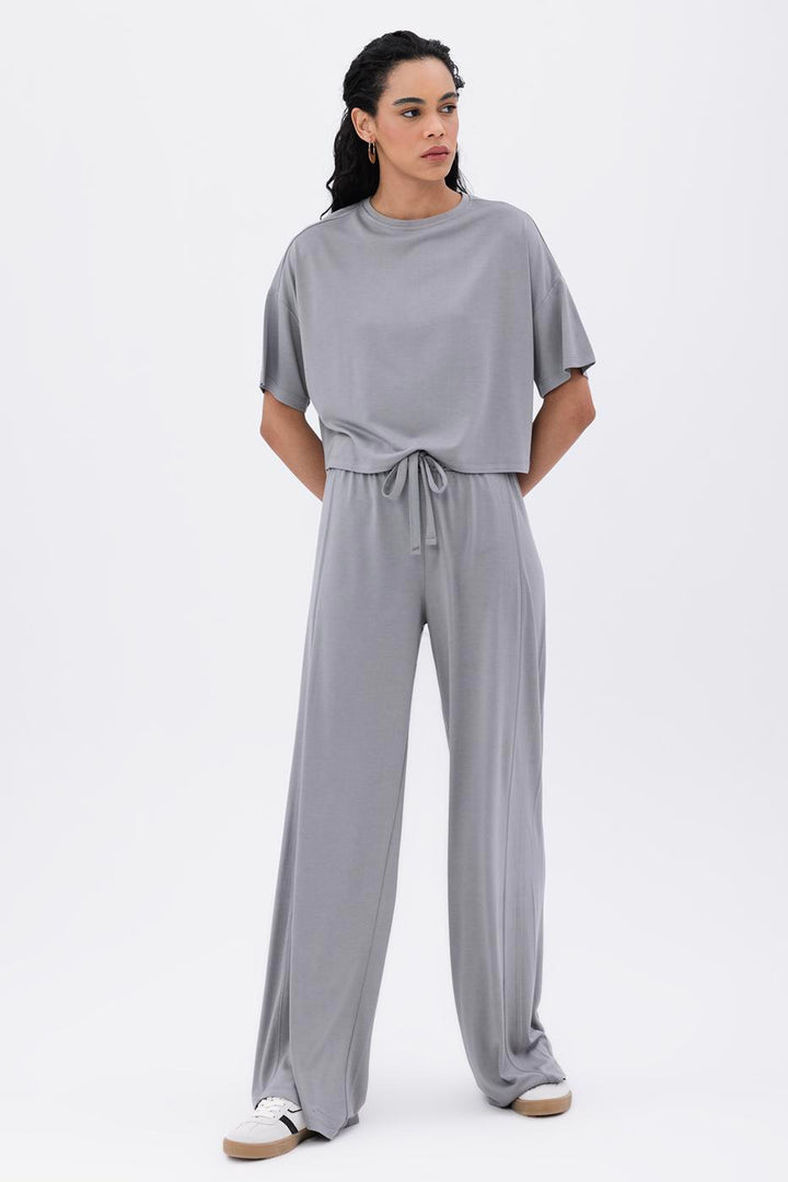 BSL Women Wide Leg Trousers - Ravensburg