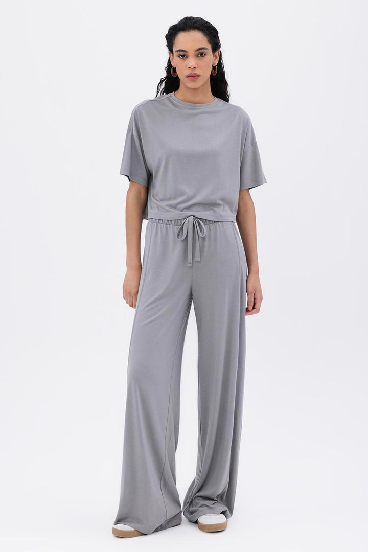 BSL Women Wide Leg Trousers - Ravensburg