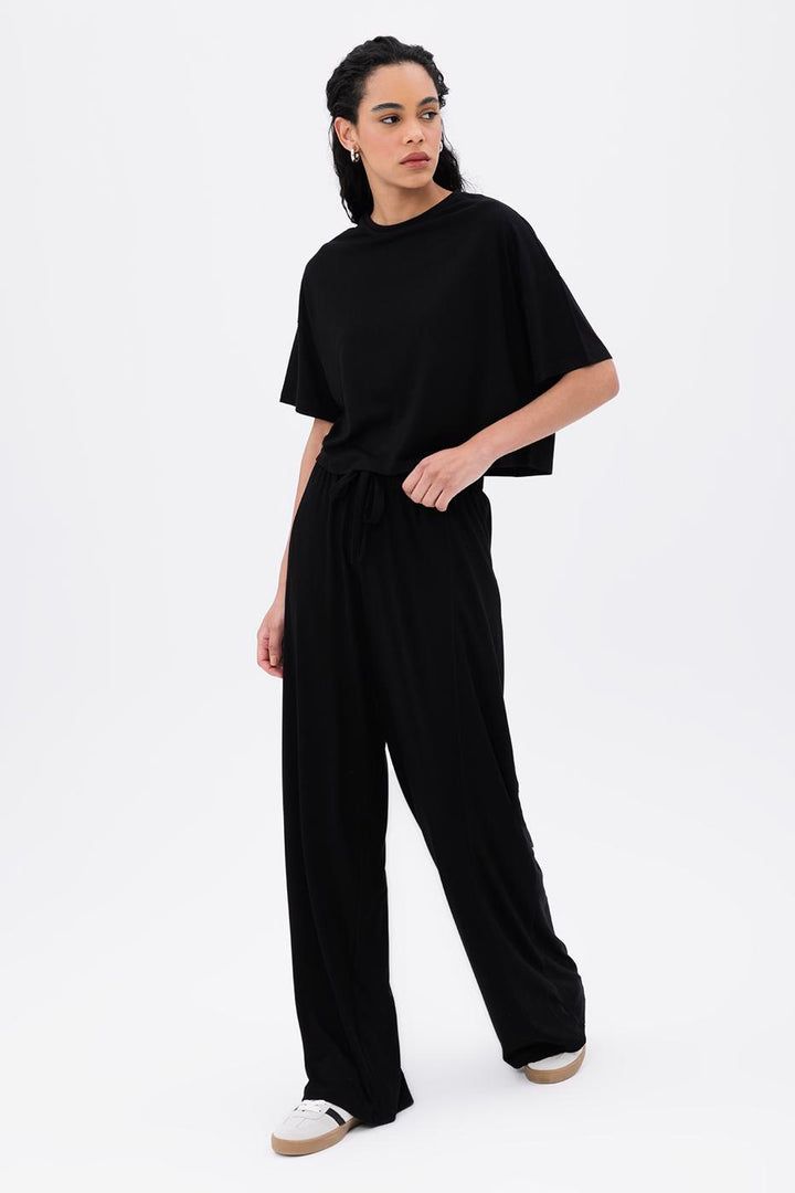 BSL Women Wide Leg Trousers - Scarborough