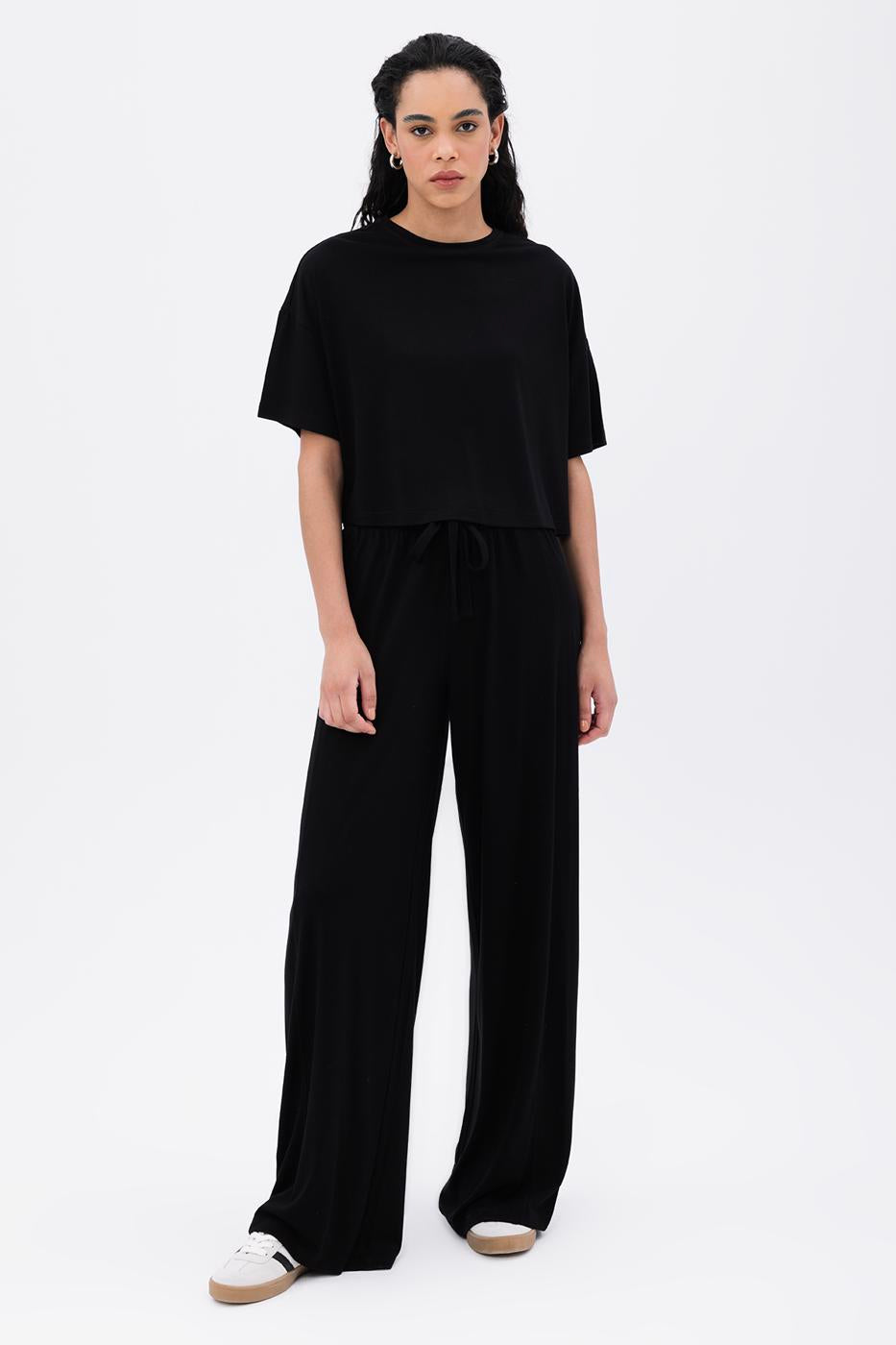 BSL Women Wide Leg Trousers - Scarborough