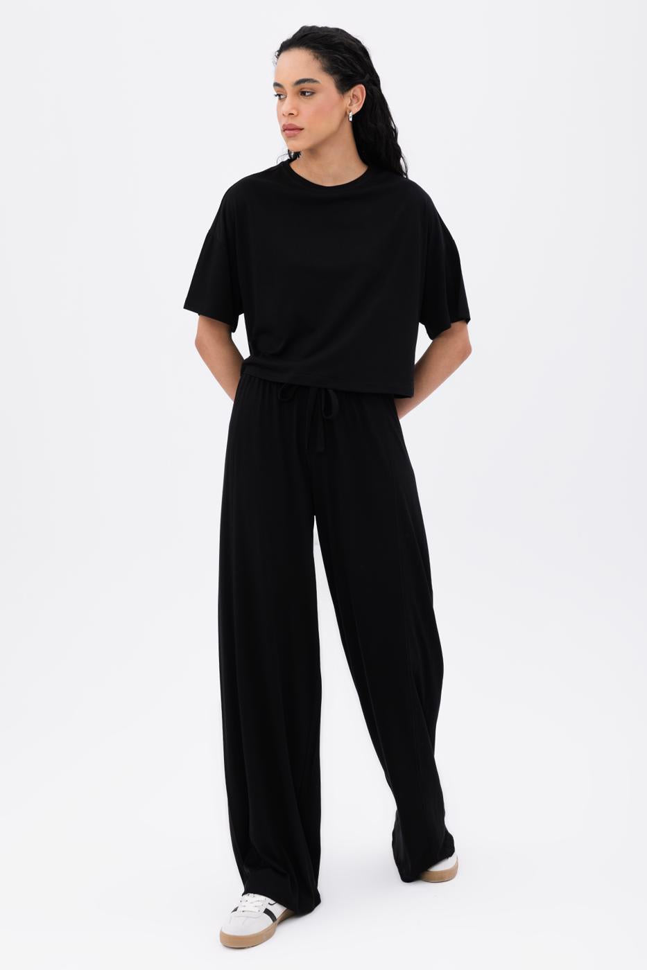BSL Women Wide Leg Trousers - Scarborough