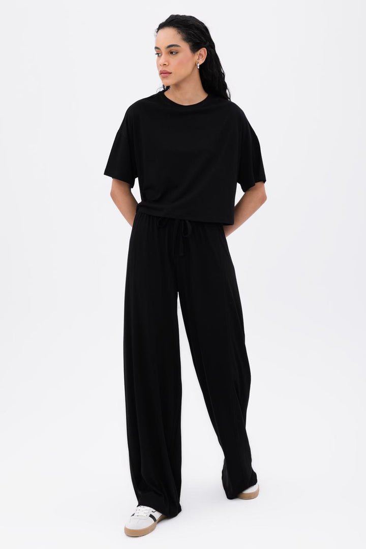 BSL Women Wide Leg Trousers - Scarborough