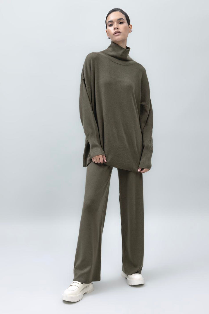 BSL Women Wide Leg Knit Pants - Innsbruck