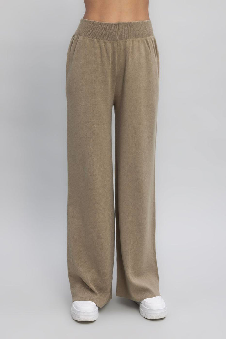 BSL Women Wide Leg Knit Pants - San Pedro Mixtepec