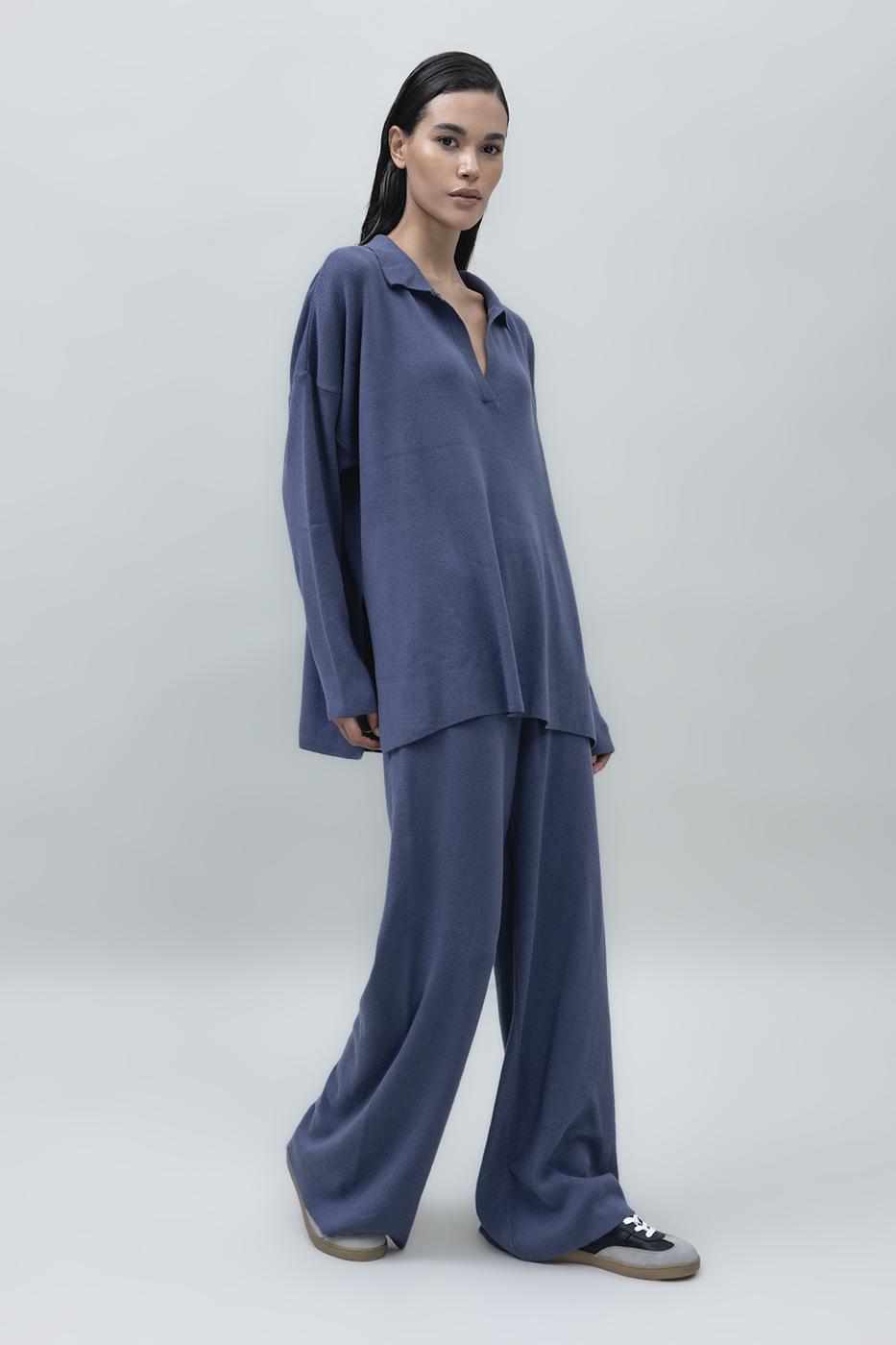 BSL Women Wide Leg Knit Pants - Doral