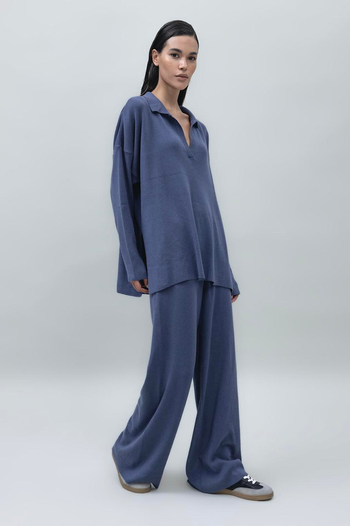 BSL Women Wide Leg Knit Pants - Doral