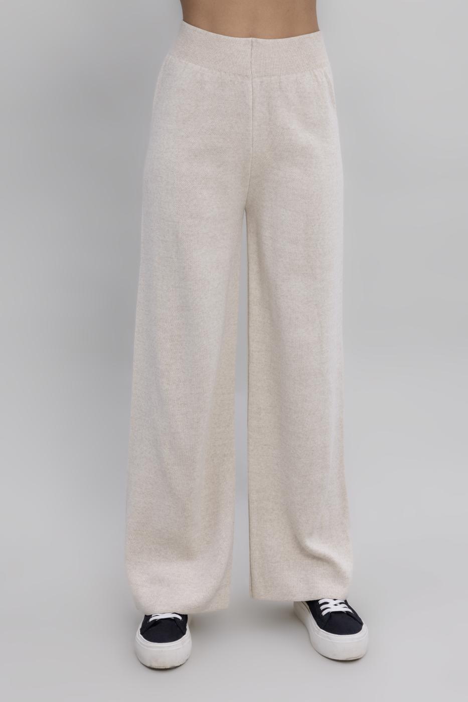 BSL Women Wide Leg Knit Pants - Finchley