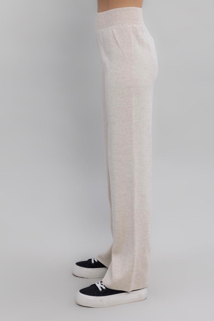 BSL Women Wide Leg Knit Pants - Finchley