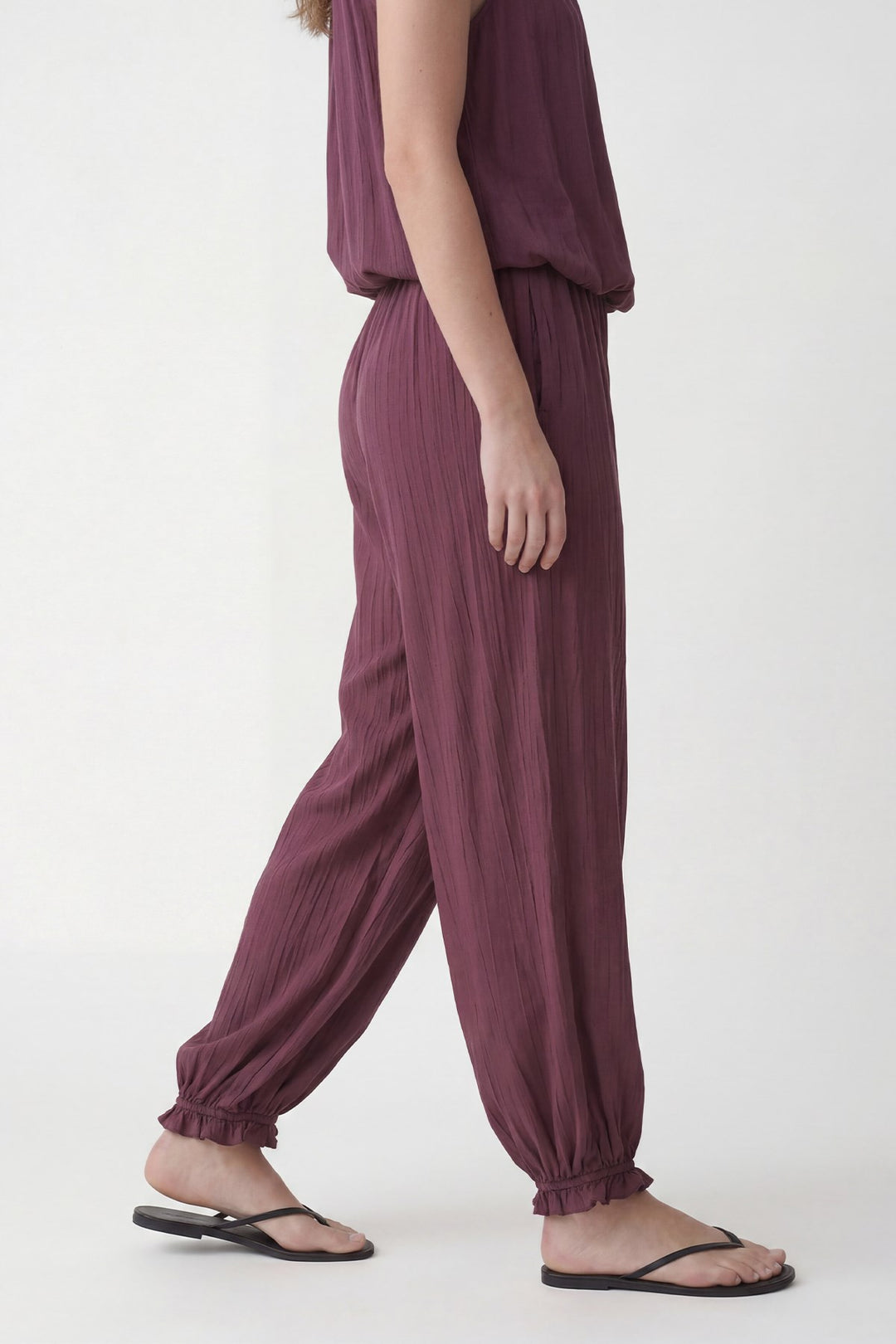 ANT Antioch Bordo 100% Lyocell Bluz Pantolon Takım - Mount Pleasant