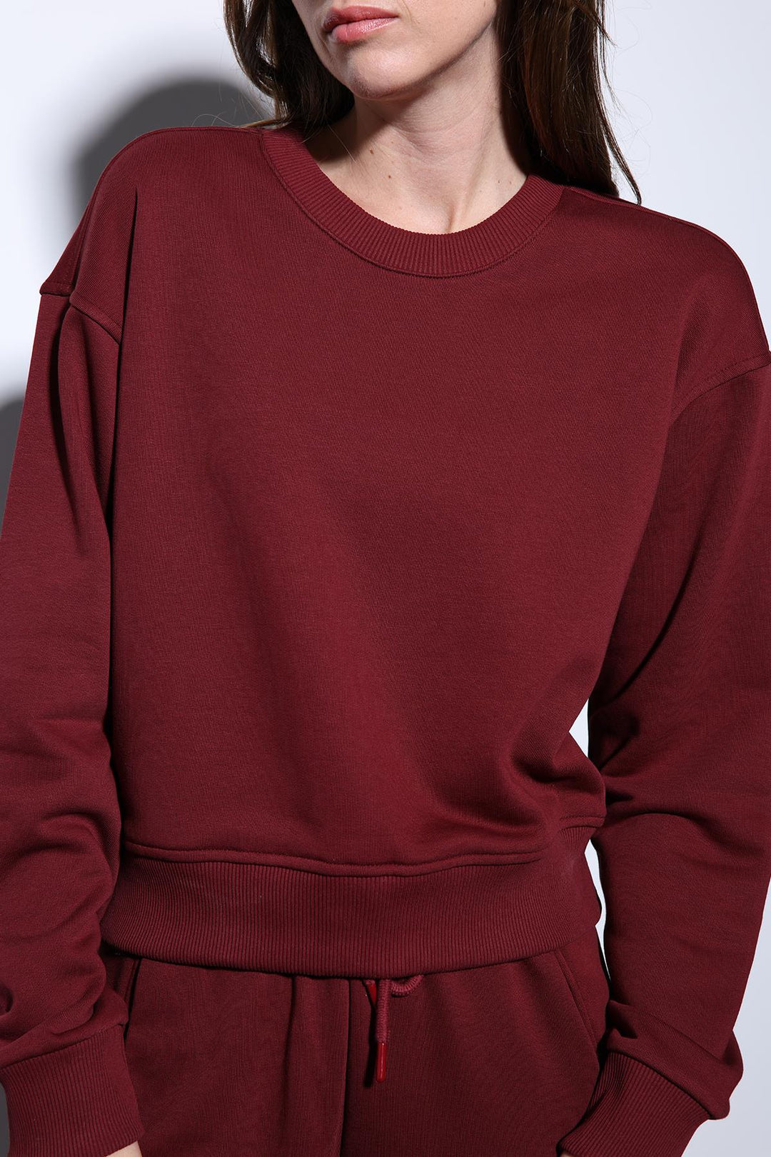 ANT Antioch Bordeaux Basic Women's Sweatshirt - Ibiza