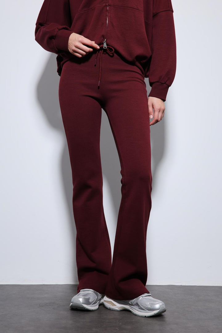 ANT Antioch Burgundy Bomber Jacket and Spanish Hem Tracksuit - Champigny-sur-Marne