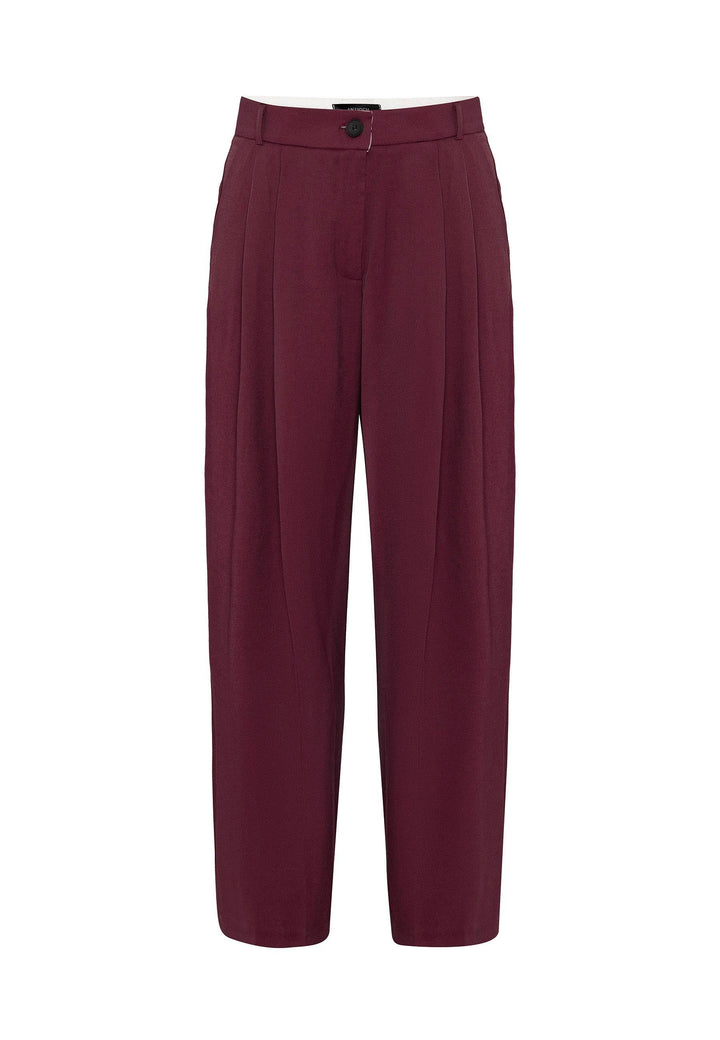 ANT Antioch Bordeaux Double-Breasted Women's Pants - Oyster Bay