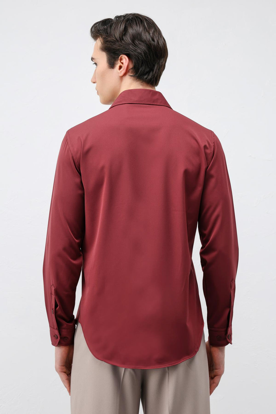 ANT Antioch Bordo Comfort Slim Erkek Gömlek - Torrance