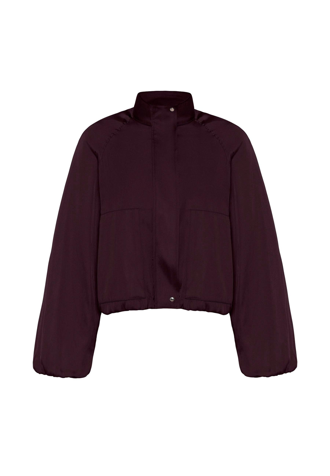 ANT Antioch Burgundy Slim Fit Women's Bomber Jacket - Leesburg