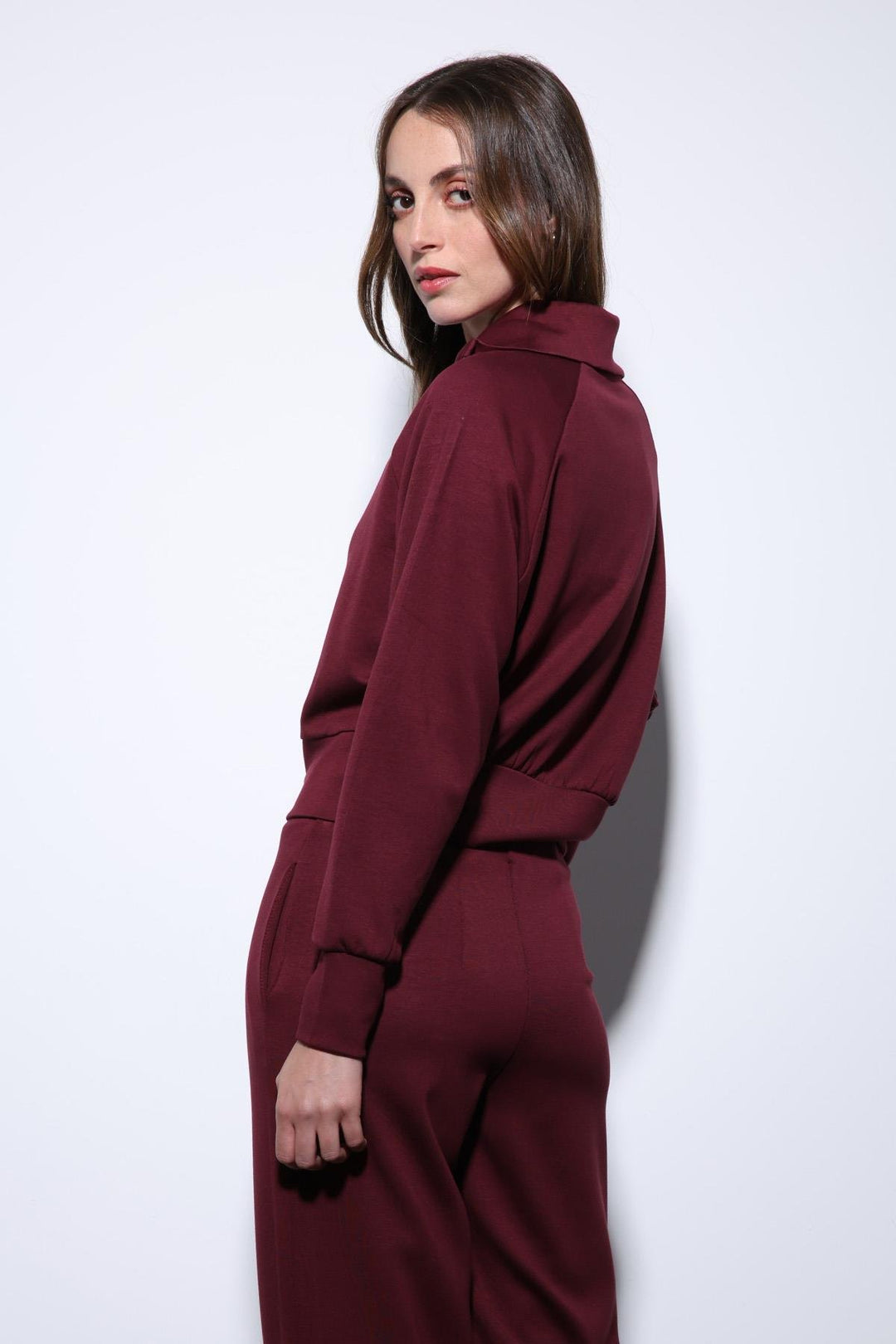 ANT Antioch Bordeaux Zippered Women's Tracksuit - Methuen Town