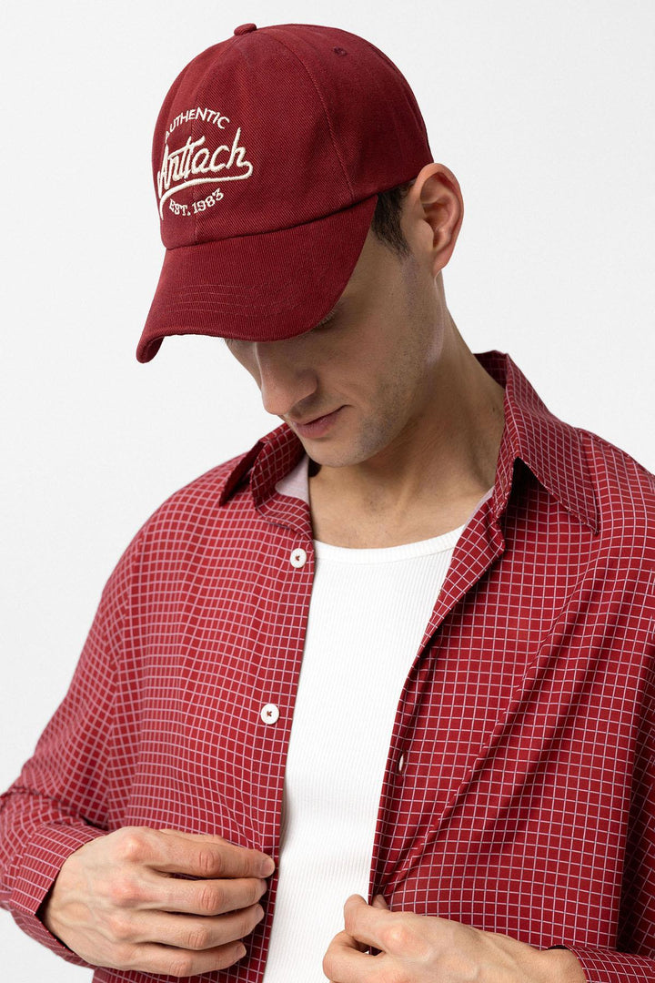 ANT Antioch Burgundy Embroidered Men's Hat - Ostfildern