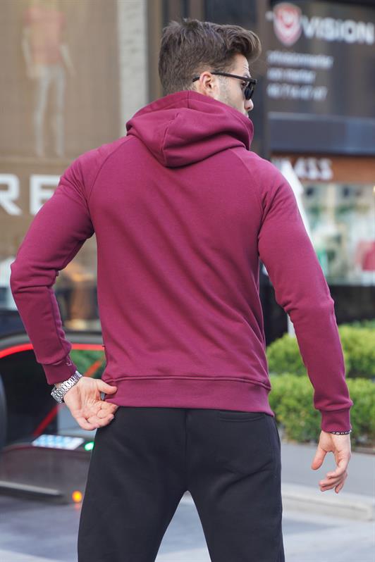 MDX Burgundy Hooded Sweatshirt 6151 - Prescott Valley