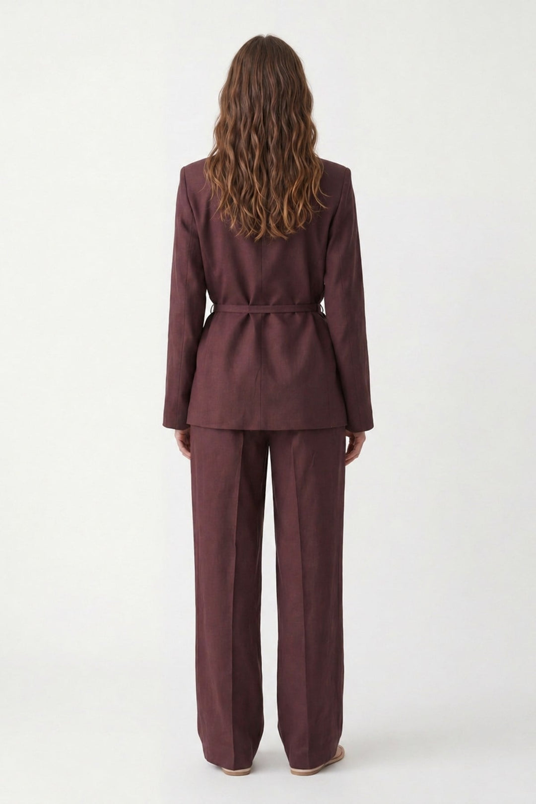 ANT Women's Linen-Blend Blazer - Aprilia
