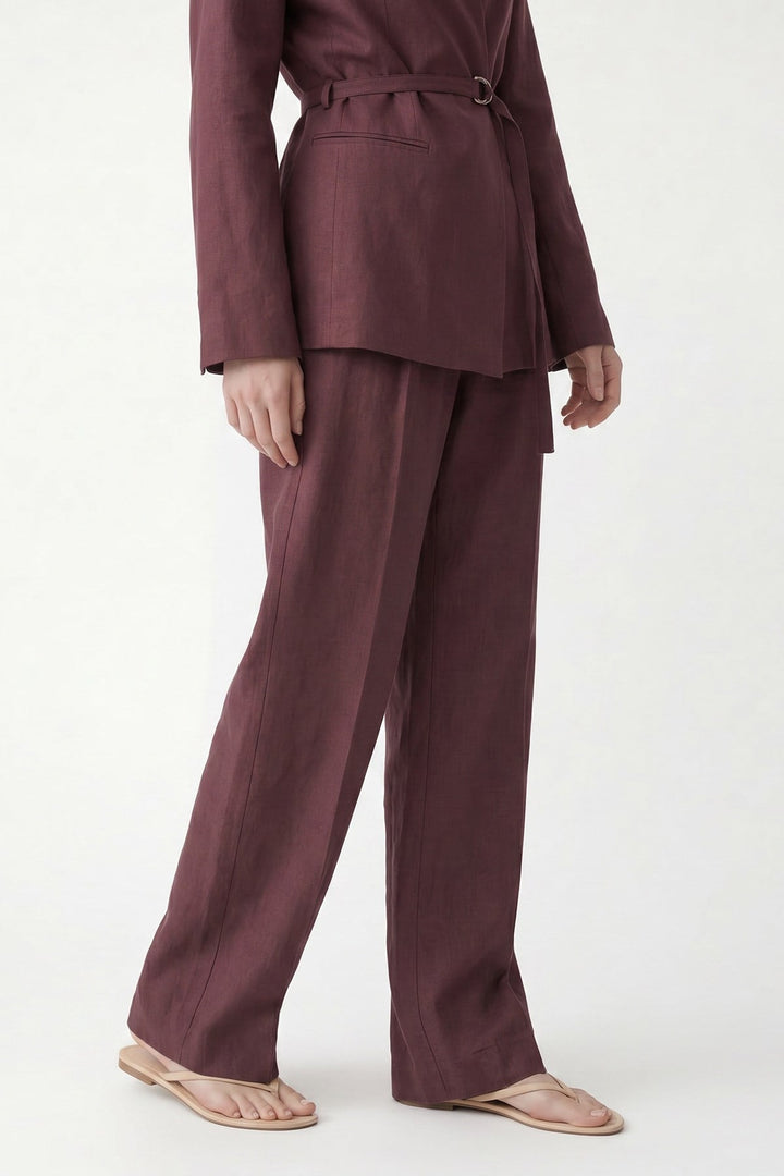 ANT Women's Linen-Blend Pants - Bay City