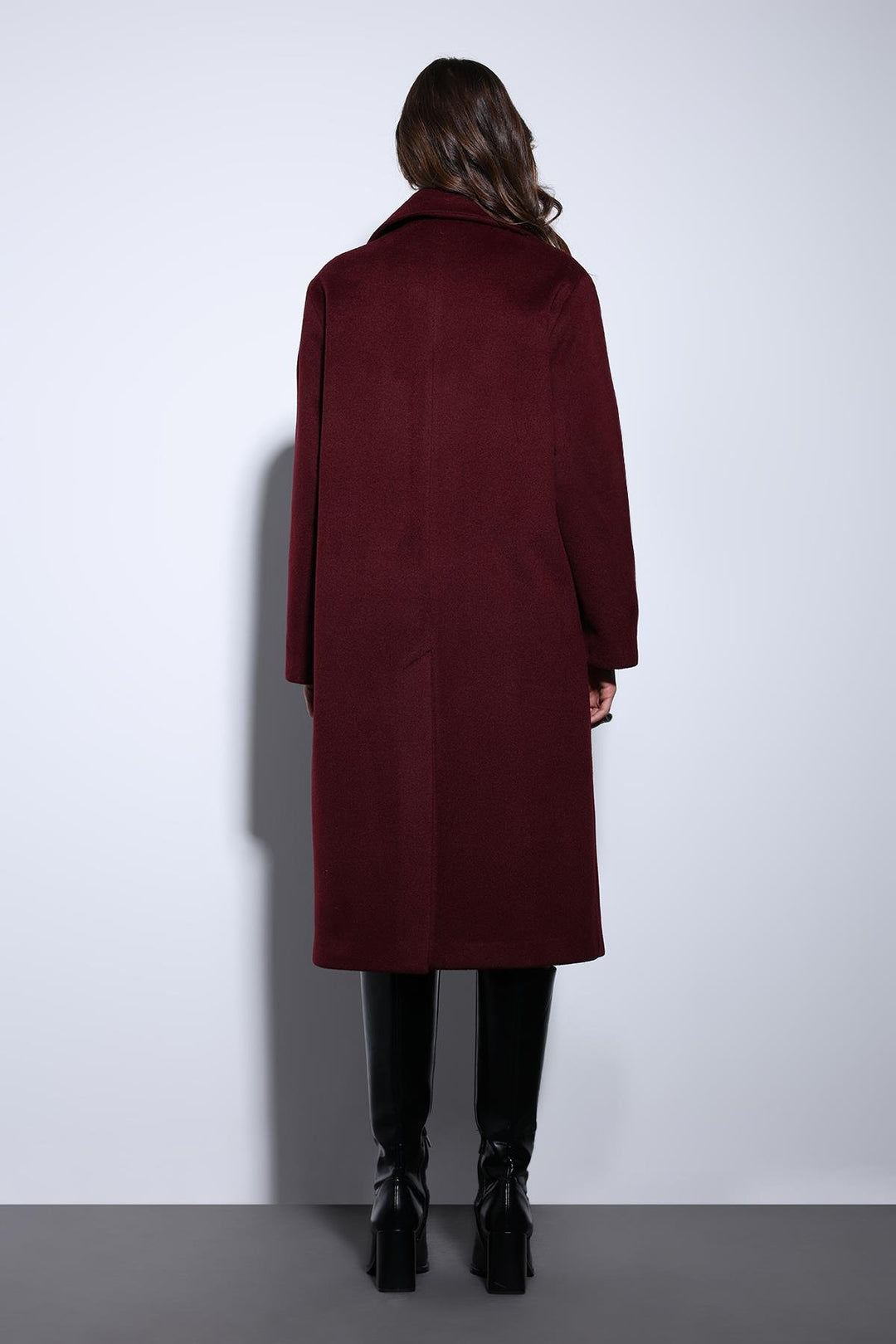 ANT Antioch Bordeaux Wrap Women's Coat - Capelle aan den IJssel