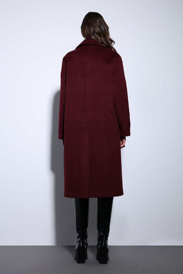 ANT Antioch Bordeaux Wrap Women's Coat - Capelle aan den IJssel