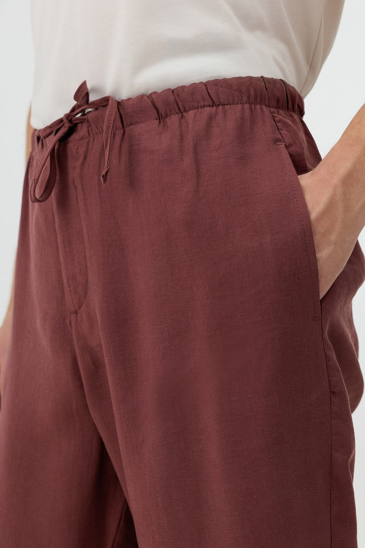 ANT Antioch Bordo Modal Karışımlı Relaxed Erkek Pantolon - Timişoara