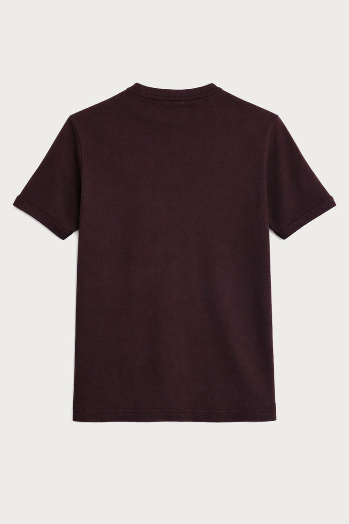 ANT Antioch Bordo Pamuklu Erkek T-Shirt - San Juan del Río